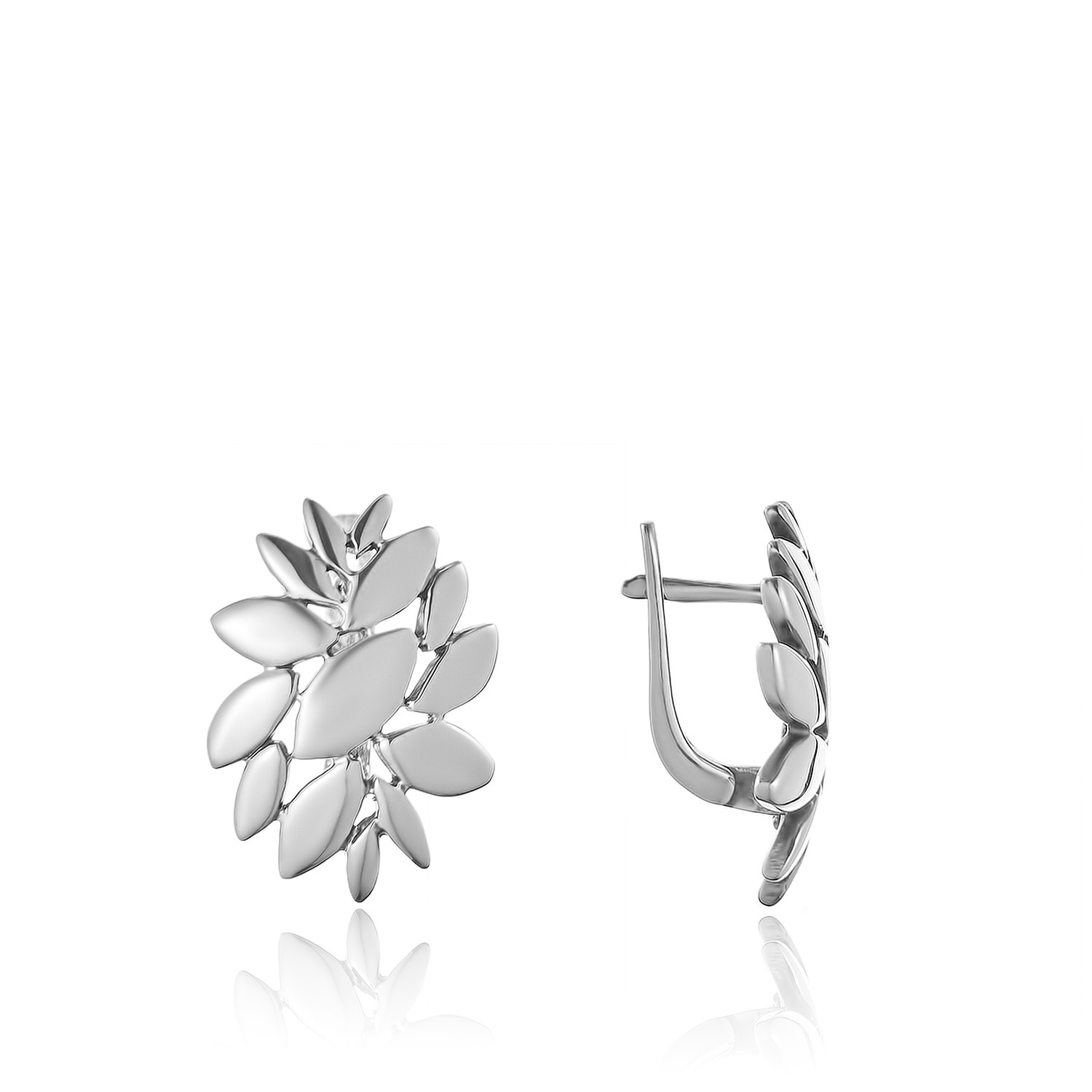 Серьги Шафран Серебро 925, артикул 1.20043