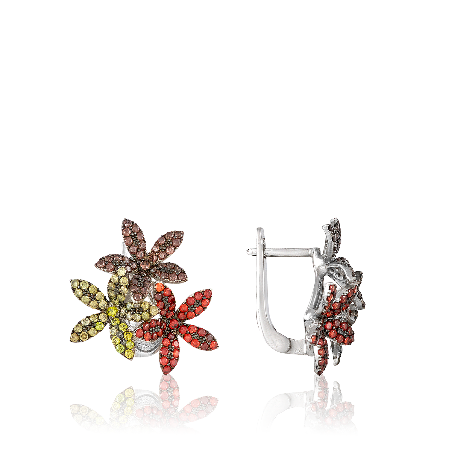 Серьги Рапсодия Серебро 925, артикул 1.20069/3с — изображение 3