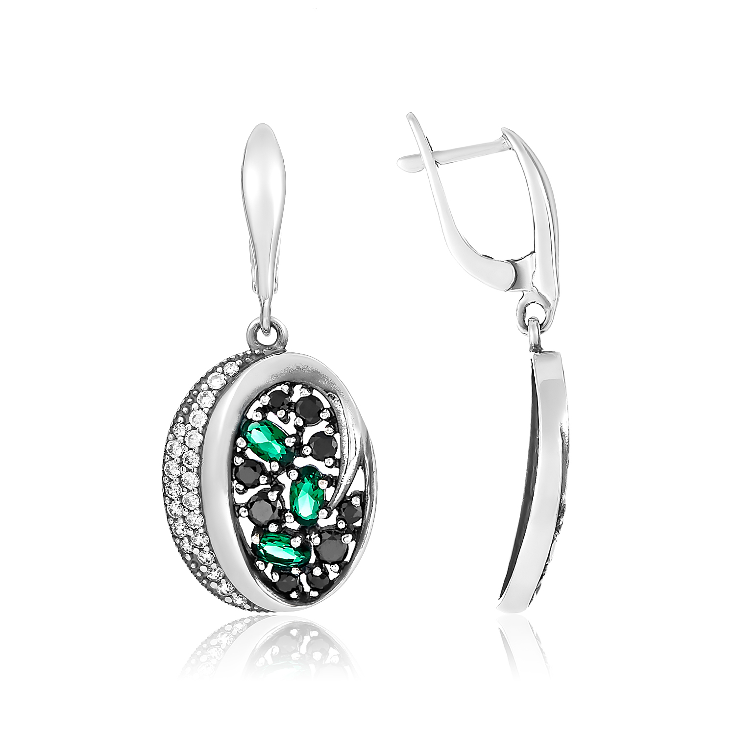 Серьги Вереск Серебро 925, артикул 1.20090/1с — изображение 7