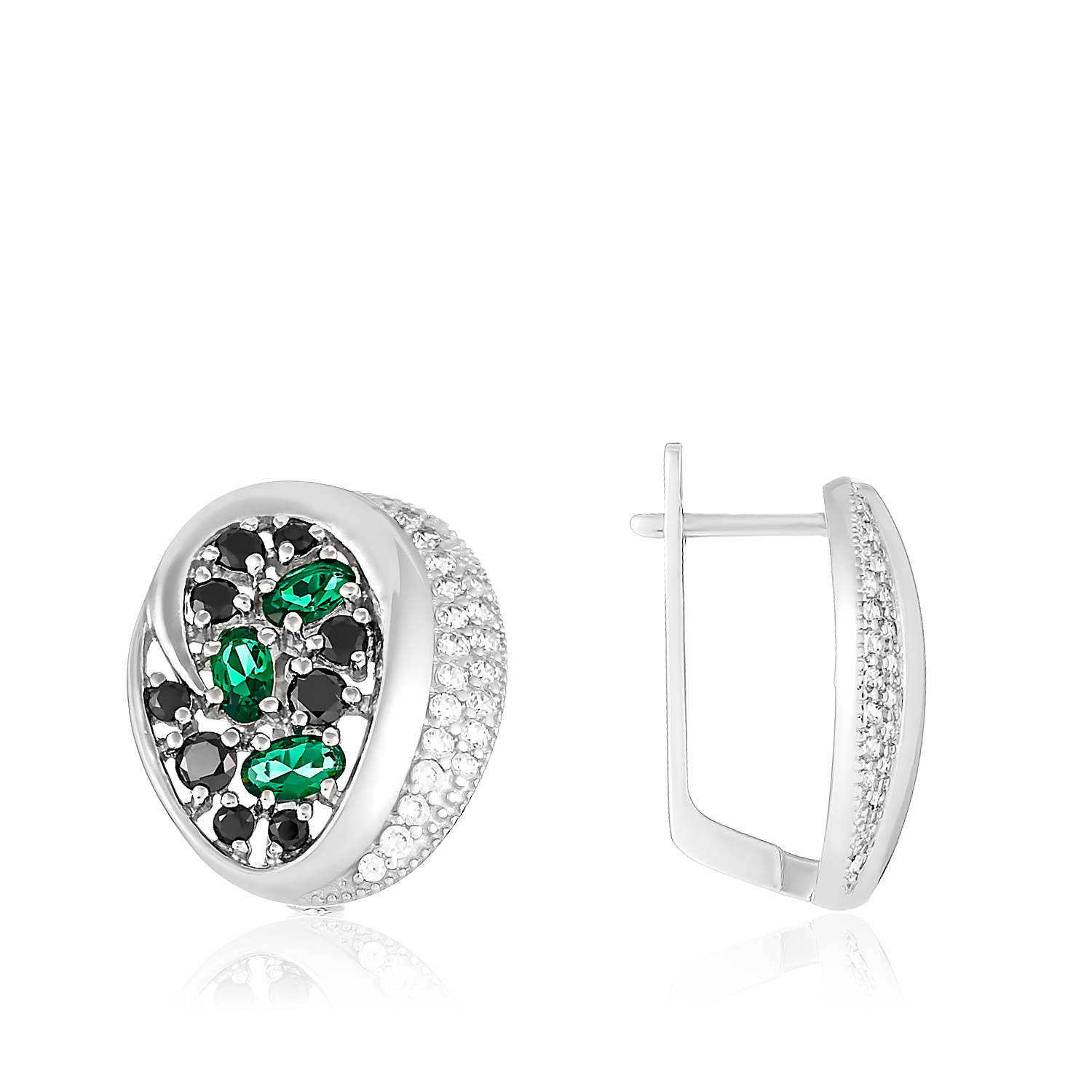 Серьги Вереск Серебро 925, артикул 1.20090р/с — изображение 7