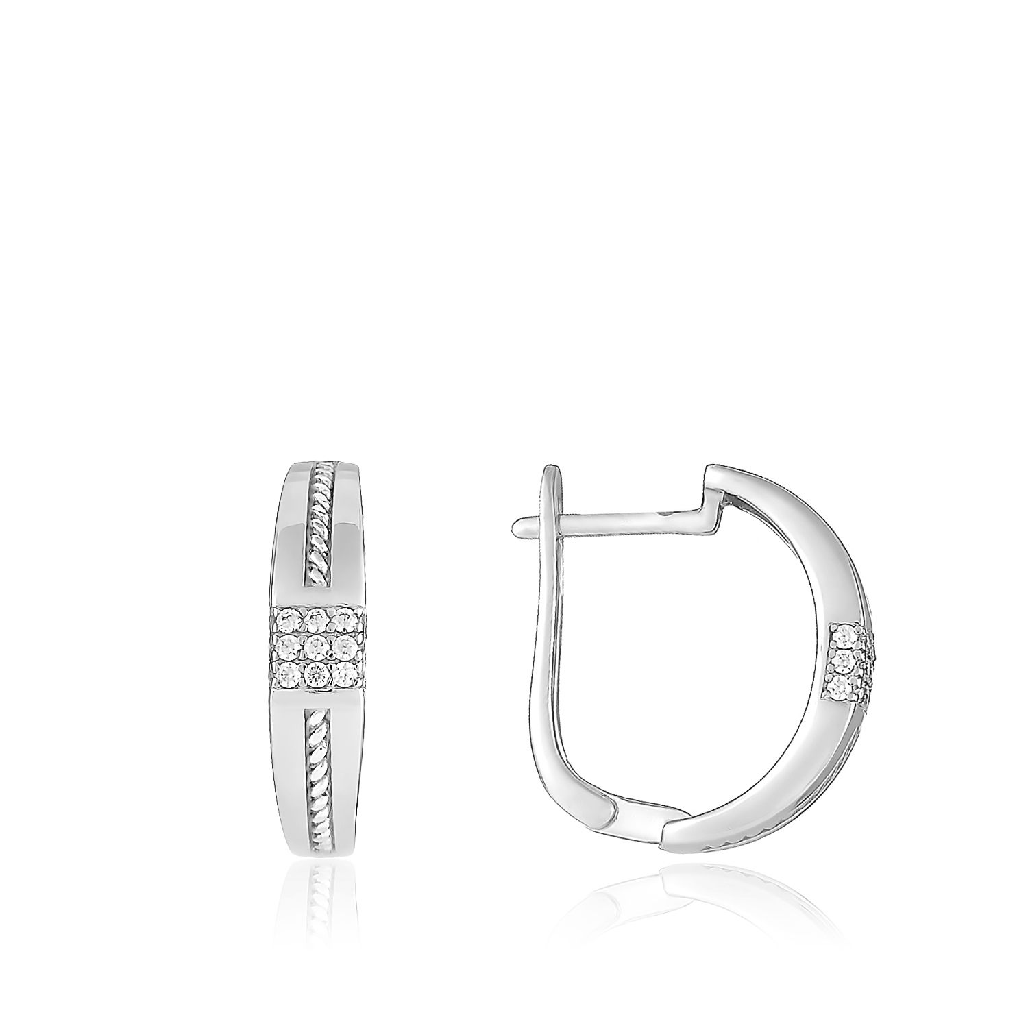 Серьги Стелла Серебро 925, артикул 1.20098