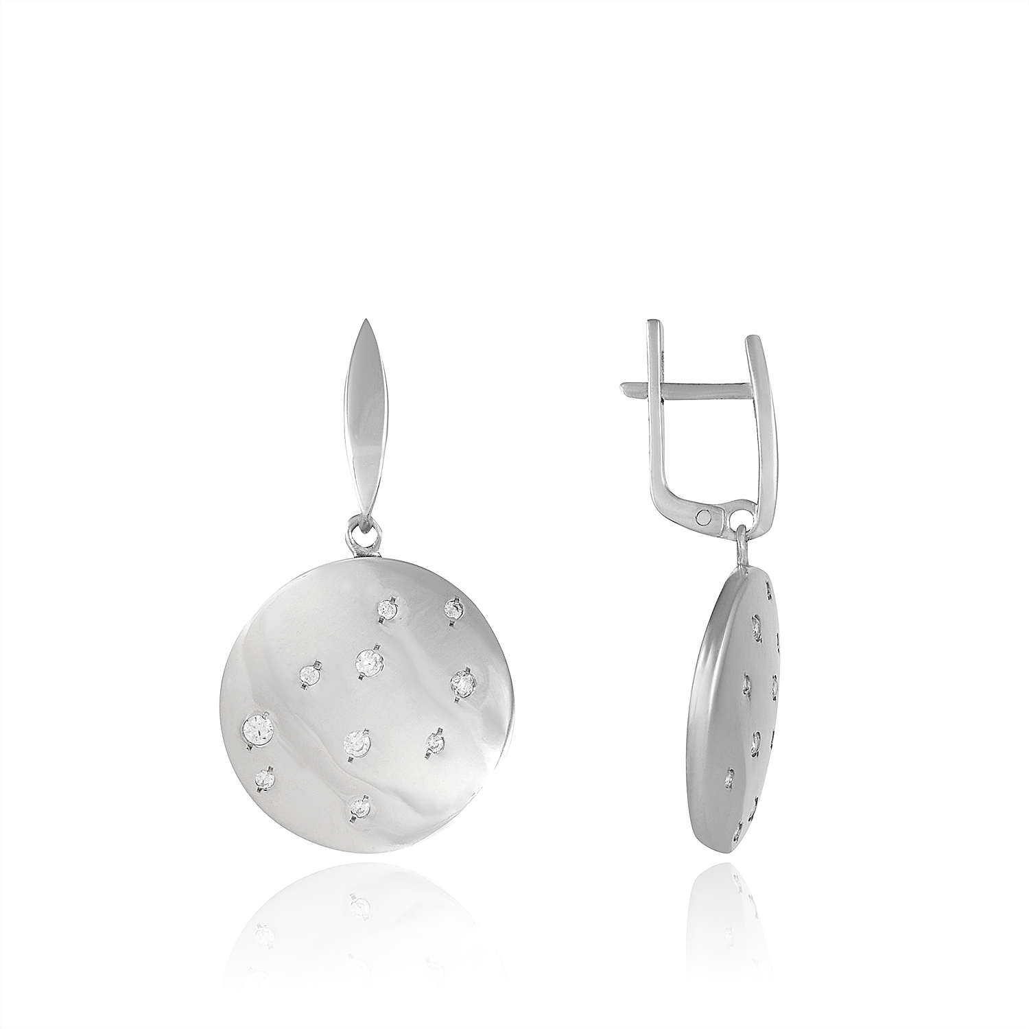 Серьги Наоми Серебро 925, артикул 1.20111/1р