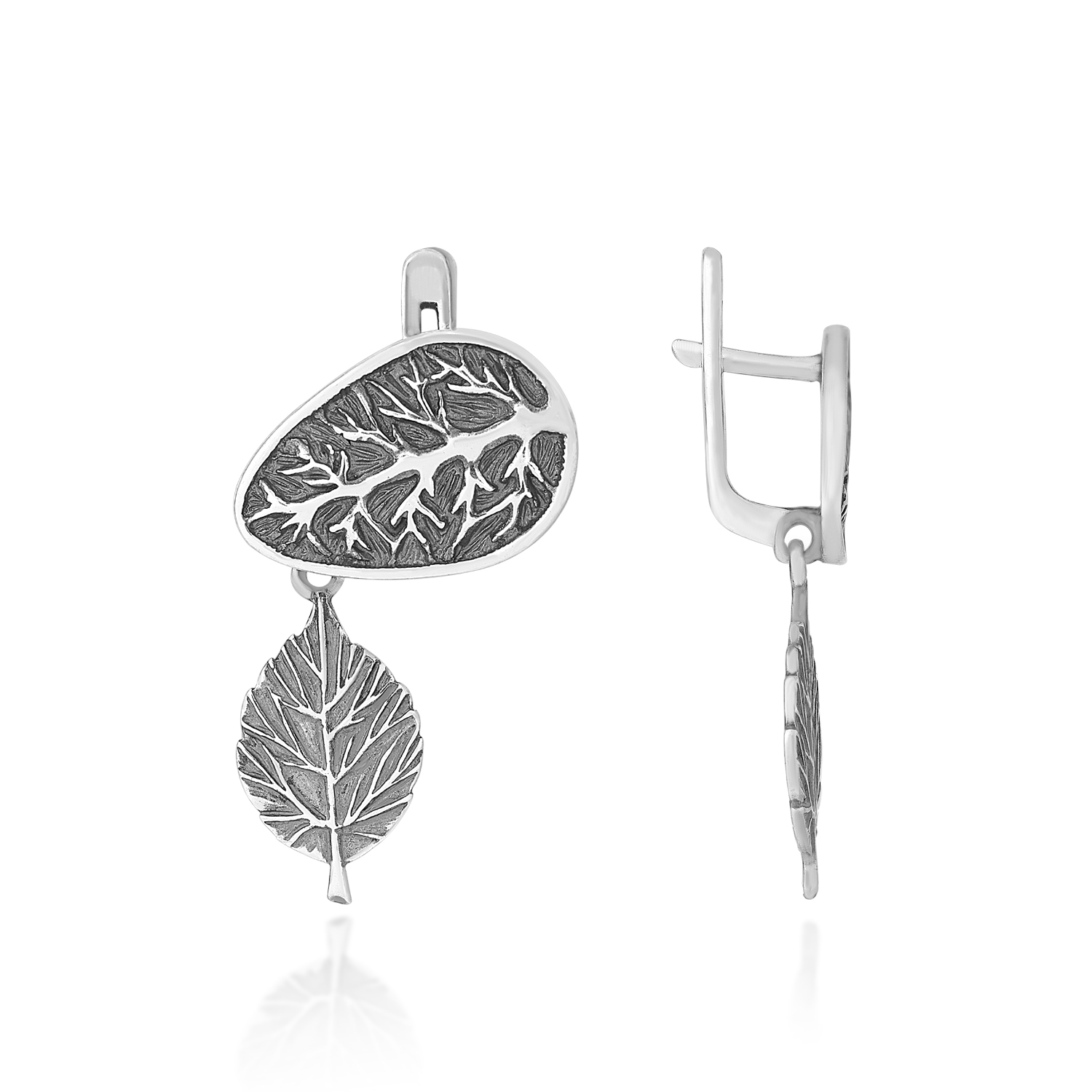 Серьги Смерека Серебро 925, артикул 1.20159/2