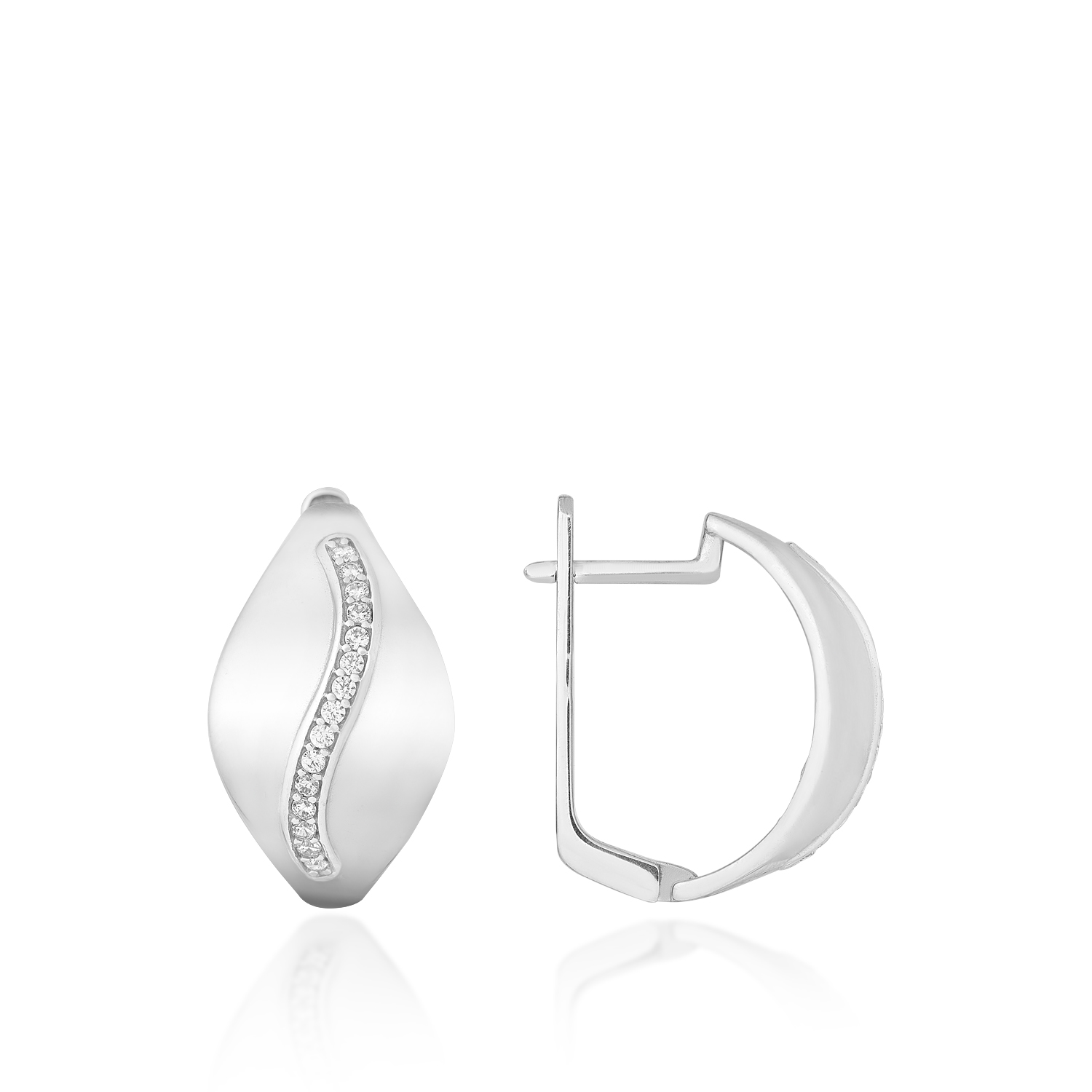 Серьги Иоланта Серебро 925, артикул 1.20189р