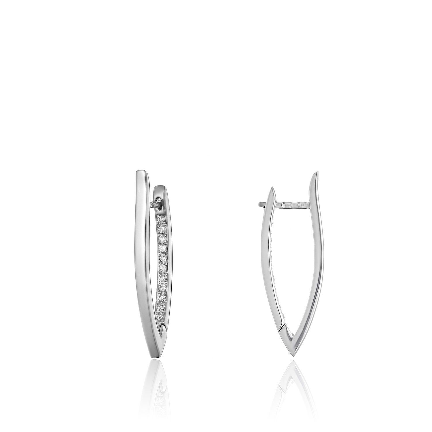 Серьги Джо/1 Серебро 925, артикул 1.2234р