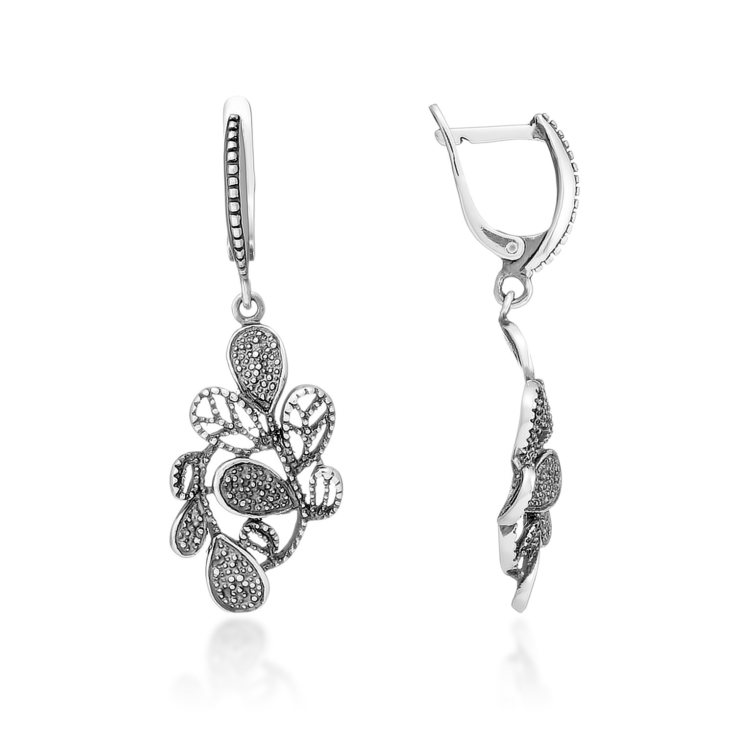 Серьги Азалия Серебро 925, артикул 1.2937/1