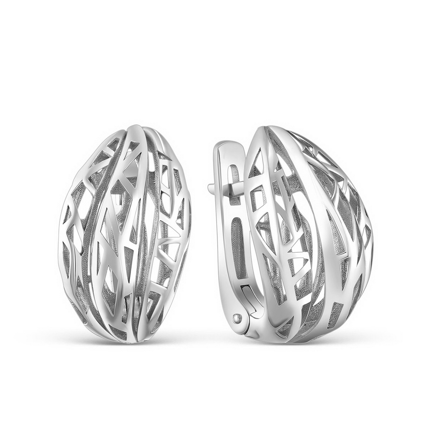 Серьги Серьги Серебро 925, артикул 120-10-49р