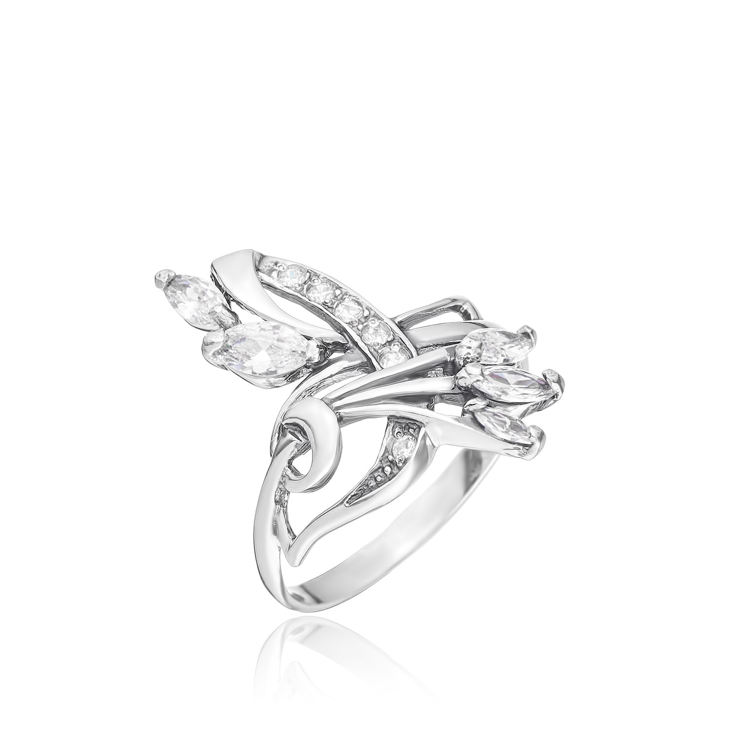 Кольцо Ванесса Серебро 925, артикул 2.1029