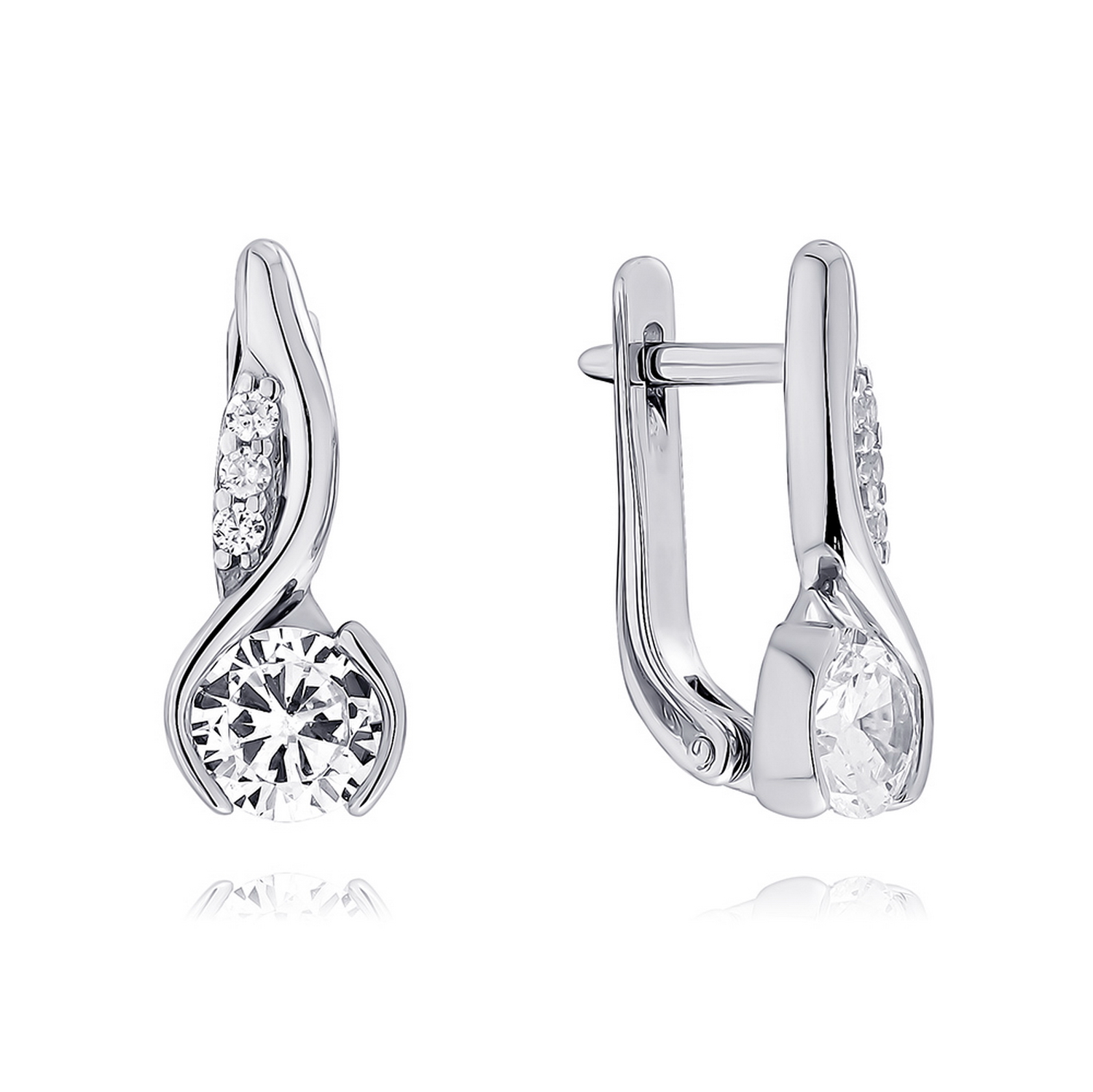 Серьги Серьги Серебро 925, артикул 21-0629-23-01