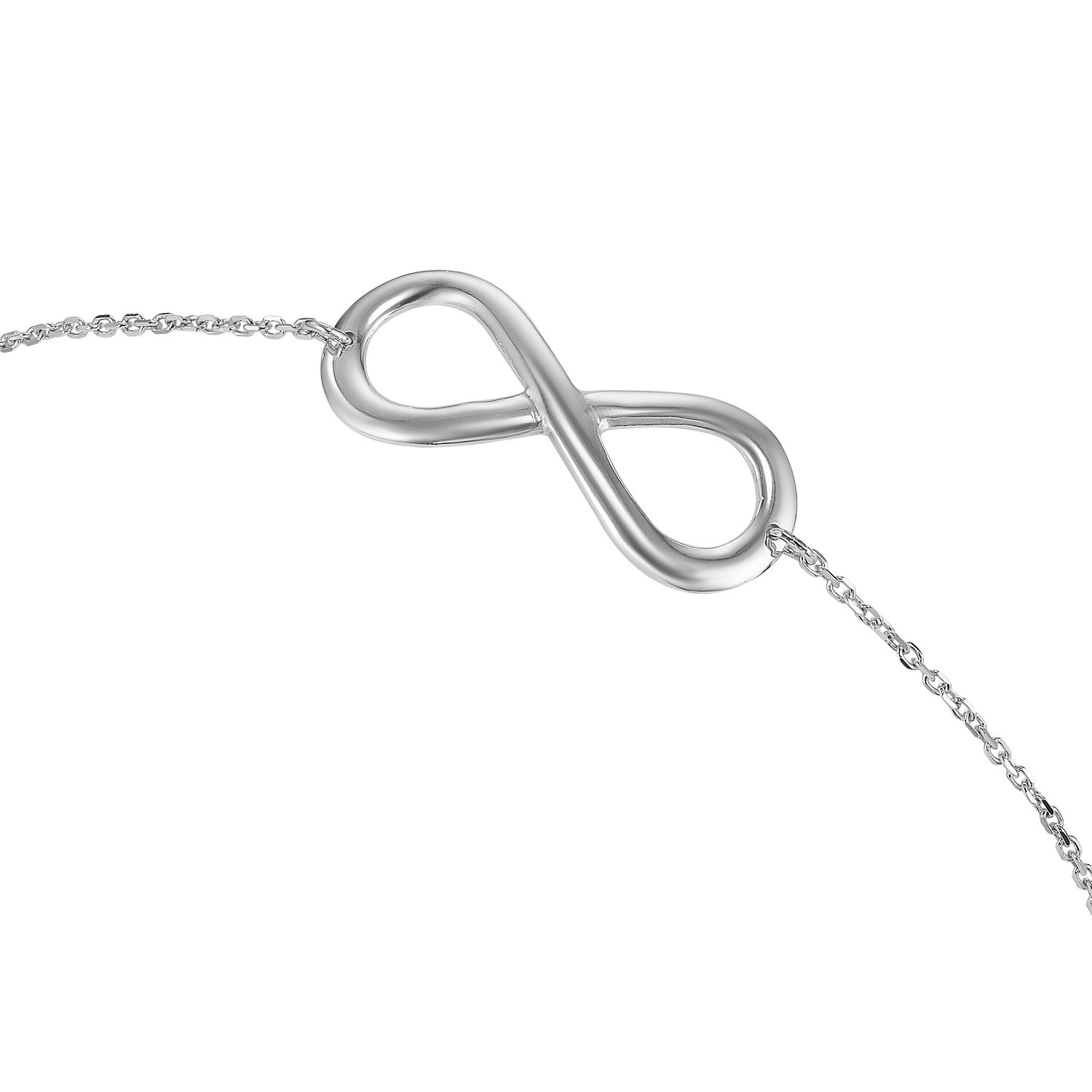 Браслет пр_Браслет (606058) Бесконечность №2 Серебро 925, артикул 220145