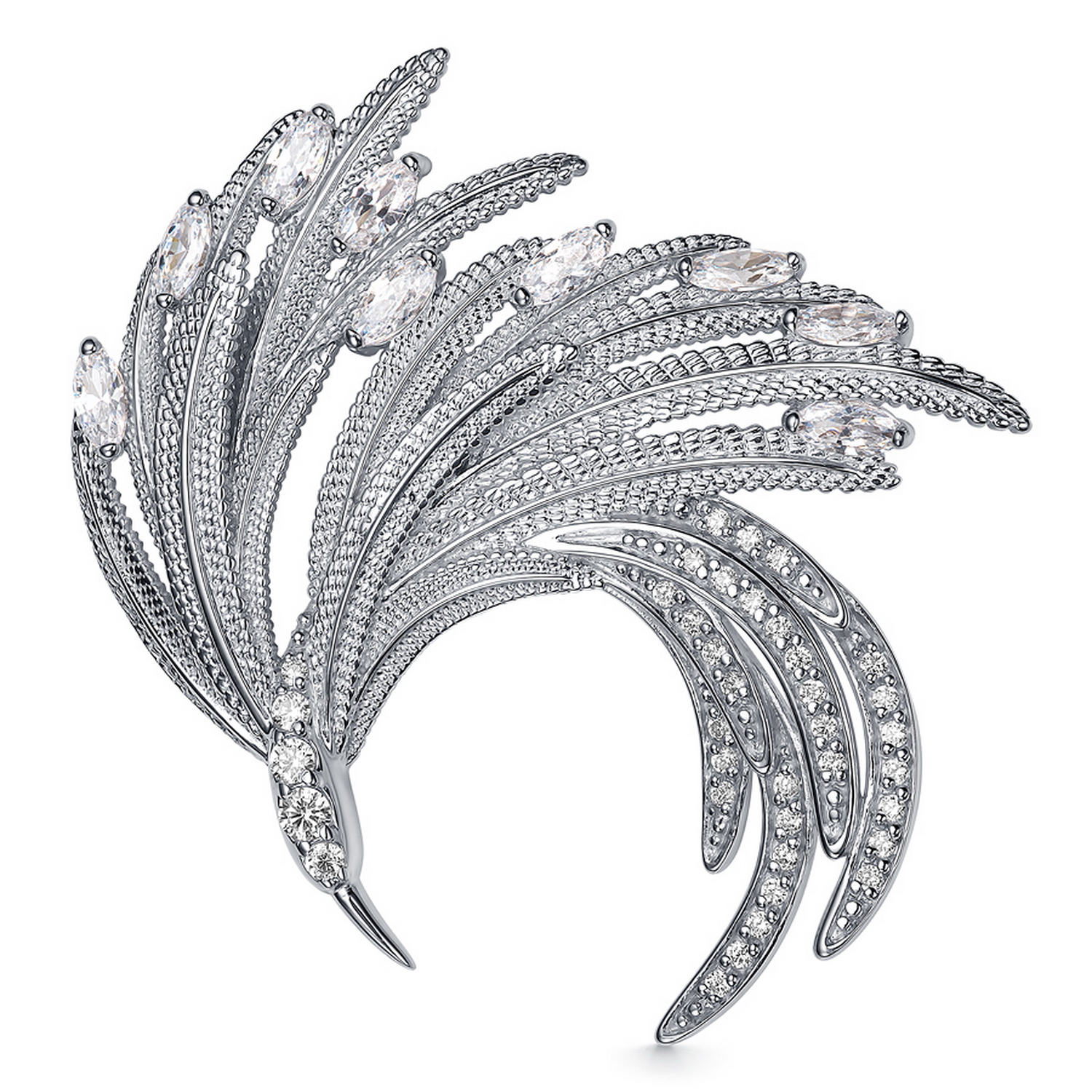 Брошь Брошь Серебро 925, артикул Бш-2294рс200