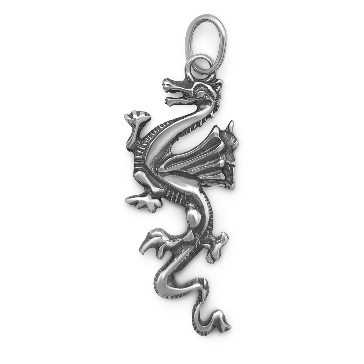 Подвеска Китайский дракон-2 Серебро 925, артикул П10674